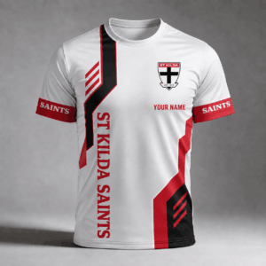 Auspiritmerch St Kilda Saints Premium Unisex T-Shirt Custom Name Gift For Fan