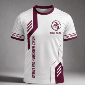 Auspiritmerch Manly Warringah Sea Eagles Premium Unisex T-Shirt Custom Name Gift For Fan
