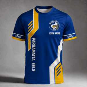 Auspiritmerch Parramatta Eels Premium Unisex T-Shirt Custom Name Gift For Fan