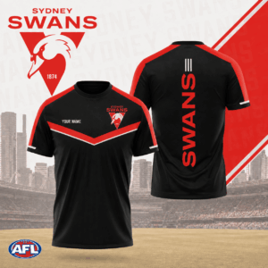 Auspiritmerch Sydney Swans Premium Unisex T-Shirt Custom Name Gift For Fan
