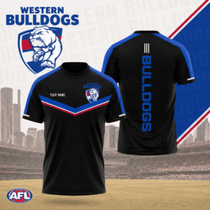 Auspiritmerch Western Bulldogs Premium Unisex T-Shirt Custom Name Gift For Fan