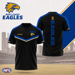 Auspiritmerch West Coast Eagles Premium Unisex T-Shirt Custom Name Gift For Fan