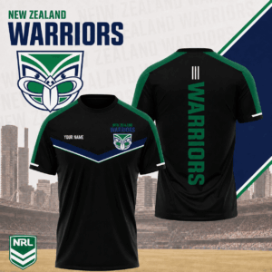 Auspiritmerch New Zealand Warriors Premium Unisex T-Shirt Custom Name Gift For Fan