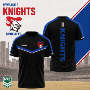 Auspiritmerch Newcastle Knights Premium Unisex T-Shirt Custom Name Gift For Fan