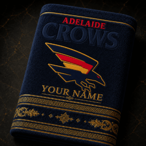 Auspiritmerch Adelaide Crows Premium Bath/ Beach Towel Personalized Gift For Fan