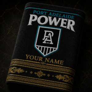 Auspiritmerch Port Adelaide Power Premium Bath/ Beach Towel Personalized Gift For Fan
