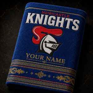 Auspiritmerch Newcastle Knights Premium Bath/ Beach Towel Personalized Gift For Fan