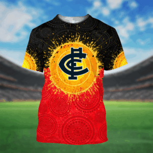 Auspiritmerch Carlton Blues x Style Unisex 3D T-Shirt Custom Name Gift For Fan