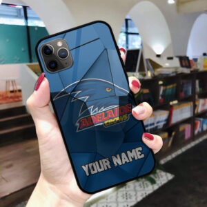 Auspiritmerch Adelaide Crows Phone Case Custom Name Gift For Fan