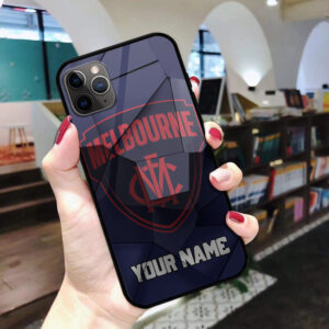Auspiritmerch Melbourne Demons Phone Case Custom Name Gift For Fan