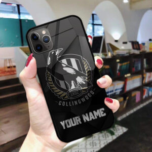Auspiritmerch Collingwood Magpies Phone Case Custom Name Gift For Fan