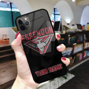 Auspiritmerch Essendon Phone Case Custom Name Gift For Fan