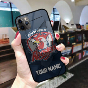 Auspiritmerch Sydney Roosters Phone Case Custom Name Gift For Fan
