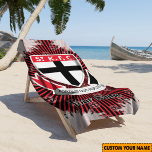 Auspiritmerch St Kilda Saints Premium Bath/ Beach Towel Personalized Gift For Fan