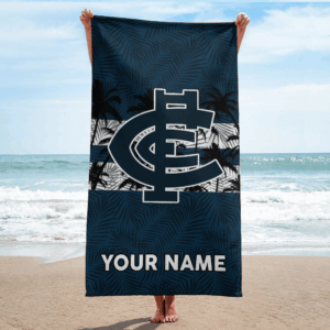 Auspiritmerch Carlton Blues Premium Bath/ Beach Towel Personalized Gift For Fan