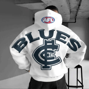 Auspiritmerch Carlton Blues Casual Hoodie Custom Name Gift For Fan