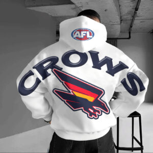Auspiritmerch Adelaide Crows Casual Hoodie Custom Name Gift For Fan