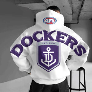 Auspiritmerch Fremantle Dockers Casual Hoodie Custom Name Gift For Fan