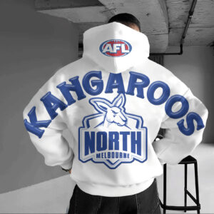 Auspiritmerch North Melbourne Casual Hoodie Custom Name Gift For Fan
