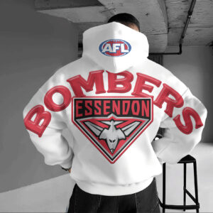 Auspiritmerch Essendon Casual Hoodie Custom Name Gift For Fan