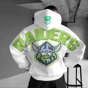 Auspiritmerch Canberra Raiders Casual Hoodie Custom Name Gift For Fan