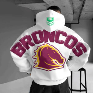 Auspiritmerch Brisbane Broncos Casual Hoodie Custom Name Gift For Fan