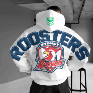 Auspiritmerch Sydney Roosters Casual Hoodie Custom Name Gift For Fan