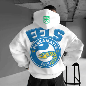 Auspiritmerch Parramatta Eels Casual Hoodie Custom Name Gift For Fan