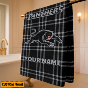 Auspiritmerch Penrith Panthers Premium Bath/ Beach Towel Personalized Gift For Fan