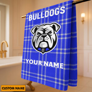 Auspiritmerch Canterbury-Bankstown Bulldogs Premium Bath/ Beach Towel Personalized Gift For Fan