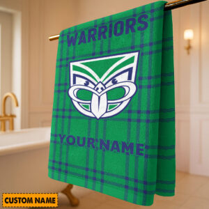 Auspiritmerch New Zealand Warriors Premium Bath/ Beach Towel Personalized Gift For Fan