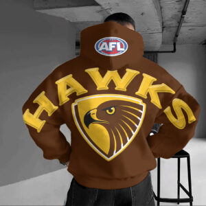 Auspiritmerch Hawthorn Hawks Hoodie Custom Name Gift For Fan