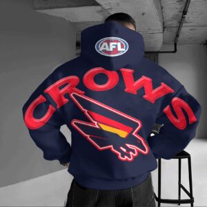 Auspiritmerch Adelaide Crows Hoodie Custom Name Gift For Fan