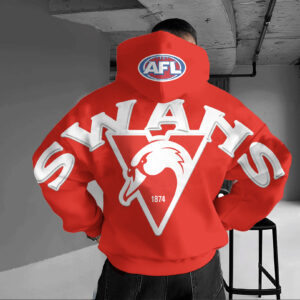 Auspiritmerch Sydney Swans Hoodie Custom Name Gift For Fan