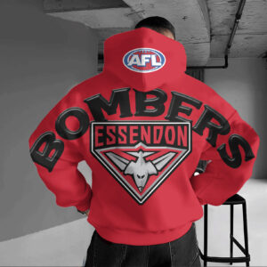 Auspiritmerch Essendon Hoodie Custom Name Gift For Fan