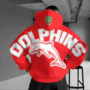 Auspiritmerch Redcliffe Dolphins Hoodie Custom Name Gift For Fan