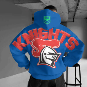 Auspiritmerch Newcastle Knights Hoodie Custom Name Gift For Fan