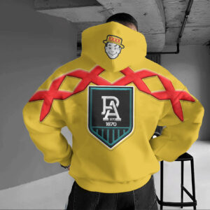 Auspiritmerch Port Adelaide x XXXX Gold Hoodie Custom Name Gift For Fan