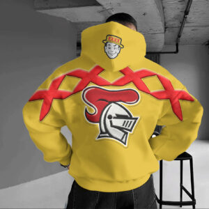 Auspiritmerch Newcastle Knights x XXXX Gold Hoodie Custom Name Gift For Fan