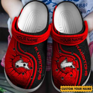 Auspiritmerch South Sydney Rabbitohs Crocs Crocband Clogs Shoes Comfortable For Men Women and Kids