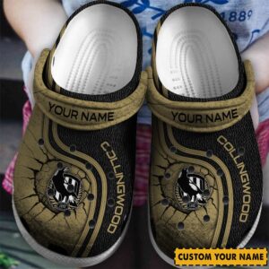 Auspiritmerch Collingwood Magpies Crocs Crocband Clogs Shoes Comfortable For Men Women and Kids