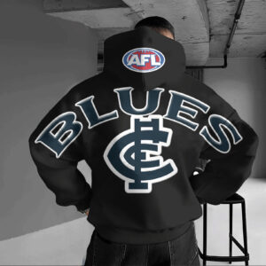 Auspiritmerch Carlton Blues Hoodie Custom Name Daily Casual Fashion