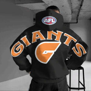 Auspiritmerch GWS Giants Hoodie Custom Name Daily Casual Fashion