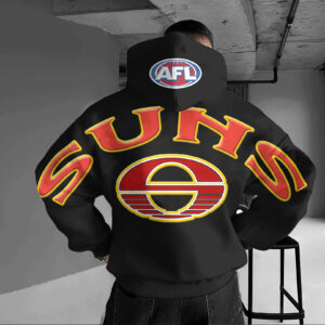 Auspiritmerch Gold Coast Suns Hoodie Custom Name Daily Casual Fashion