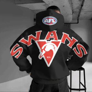 Auspiritmerch Sydney Swans Hoodie Custom Name Daily Casual Fashion
