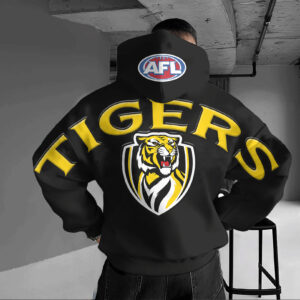 Auspiritmerch Richmond Tigers Hoodie Custom Name Daily Casual Fashion