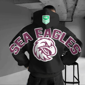 Auspiritmerch Manly Warringah Sea Eagles Hoodie Custom Name Daily Casual Fashion