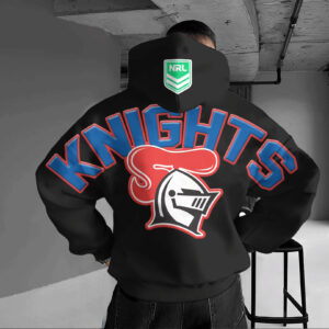 Auspiritmerch Newcastle Knights Hoodie Custom Name Daily Casual Fashion