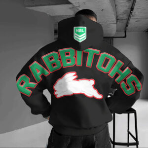 Auspiritmerch South Sydney Rabbitohs Hoodie Custom Name Daily Casual Fashion