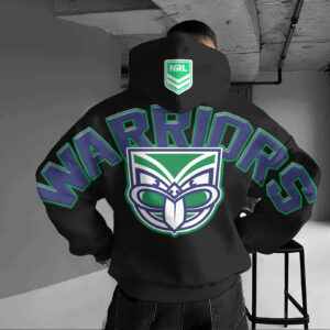 Auspiritmerch New Zealand Warriors Hoodie Custom Name Daily Casual Fashion